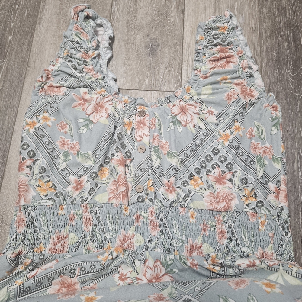 Time And Tru No Boundaries Bundle 2 Sun Dress Maxi Floral Mini Women's XXL - Picture 5 of 12